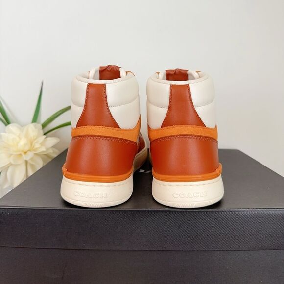 NWT Coach Clip Court High Top Sneaker size US 11 - Picture 7 of 9